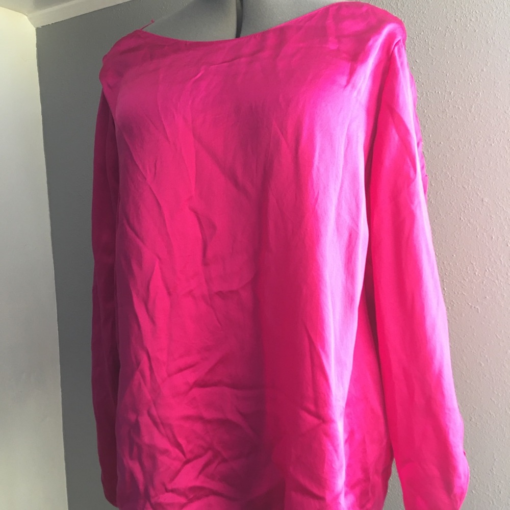 100% silk blouse